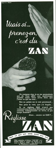 Publicité ancienne réglisse - ,