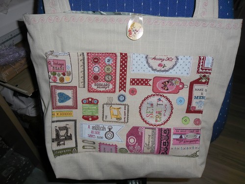 Grand sac tricot - grand,