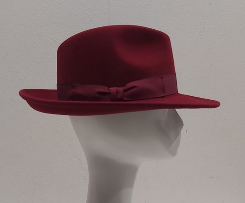 Chapeau rouge foncé - chapeau,