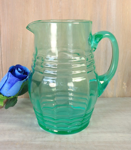 Grand pichet ancien verre - grand,