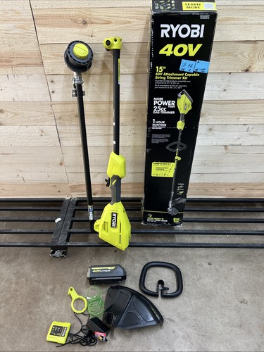 Ryobi ry40st01k 40v - 40v, 15"