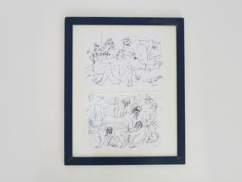 Dessins stylo sur papier - 2, au