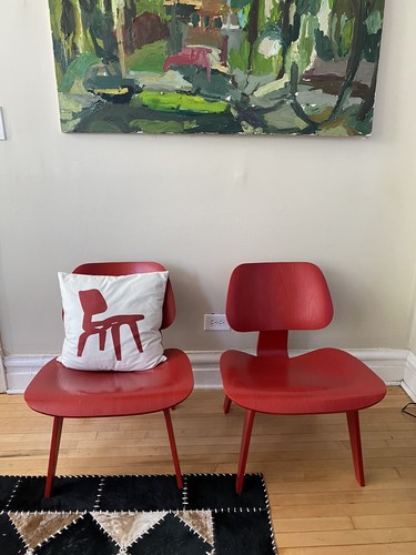 Eames plywood lounge from - ,