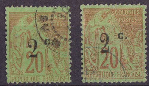 Timbres colonies francaises - timbres,