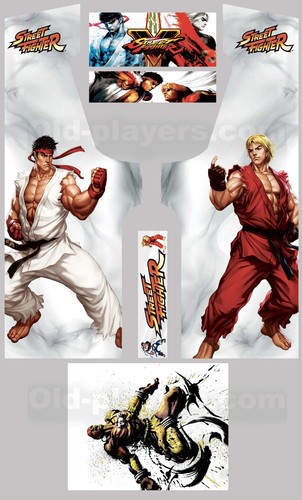 Stickers street fighter modele - stickers,