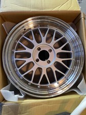4 jantes JAPAN RACING JR23 80x17" 4x100 ET35 BMW E30 / RENAULT / PEUGEOT / HONDA