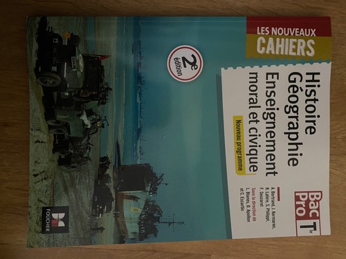 Livre scolaire histoire géo - livre,