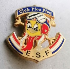 Insigne Broche Médaille de Ski ESF "CLUB PIOU-PIOU" Brevet Niveau test enfant 