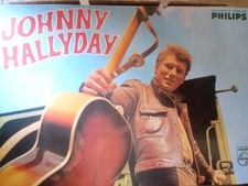 affiche johnny hallyday. 55 cm X 39 cm