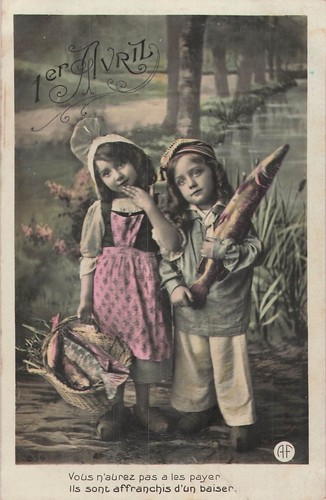 1er avril petite fille - cp,