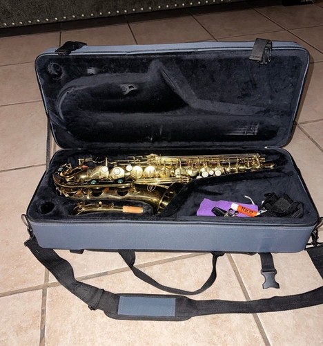 Gold lacquer brass alto - brass,
