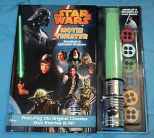 Disney, Star Wars Movie Theater Storybook & Lightsaber Projector, Brand New