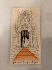 Ancien menu restaurant Mariage