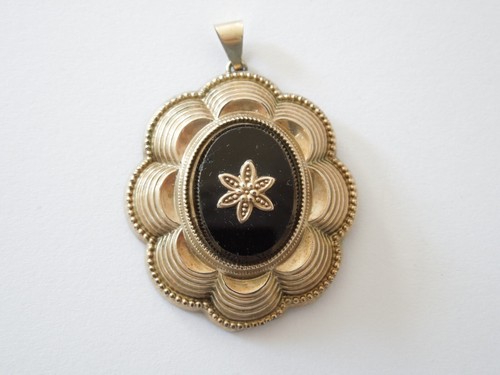 Antique biedermeier pendentif - biedermeier,