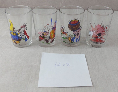 Lot verres à moutarde - de,