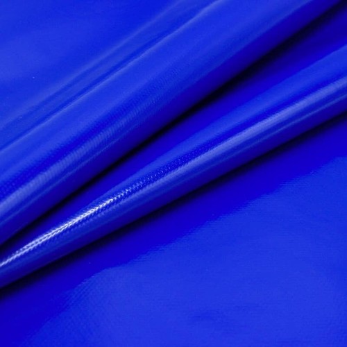 Toile cirée unie - , bleu