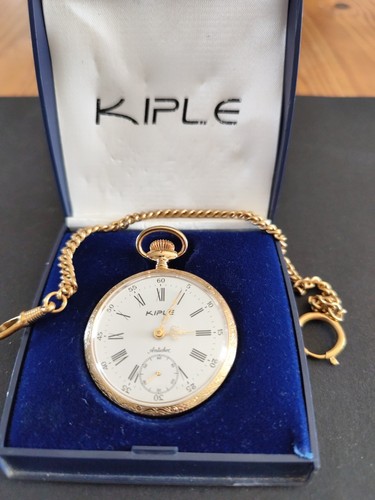 Montre gousset kiple - kiple, plaque