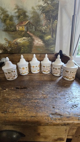 Superbe lot pots a epice - pots,