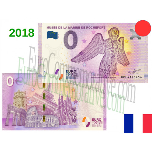 Billet souvenir 2018 - billet, france