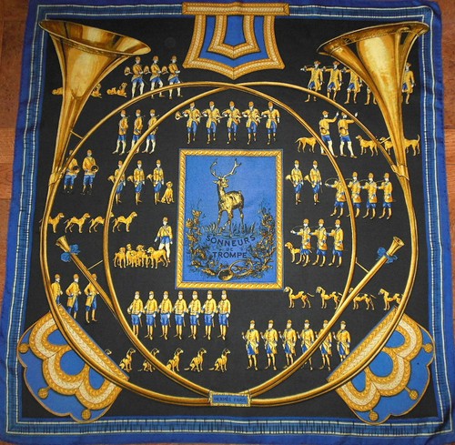Foulard hermes sonneurs - foulard, "sonneurs