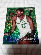 2014 Panini Prizm Photo Variations Green Mojo Bill Russell /25