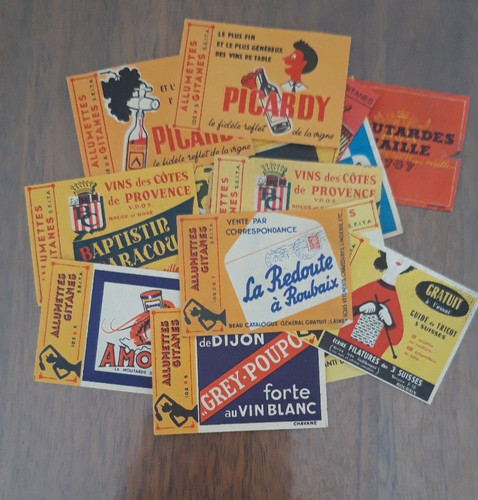 étiquettes de boîtes - ,