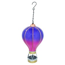 Petite lanterne ballon violet solaire décoration de jardin suspendue avec...