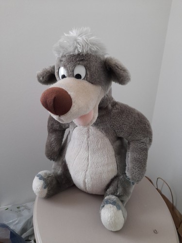 Peluche ours baloo livre de - peluche,