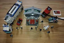 LEGO ville city LE CAMBRIOLAGE DU MUSEE set: 60008 + CAMION POLICE 7288