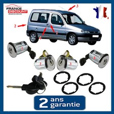 Collection Complète Barillet Porte Avant Arriere Latérale pour Berlingo Partner