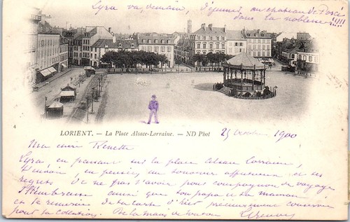 Lorient carte postale - lorient,