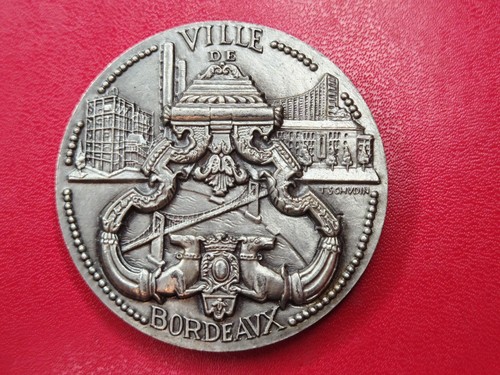 Médaille ville bordeaux - médaille,