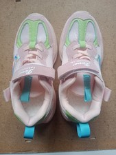 Baskets Rose Filles Line.Ch