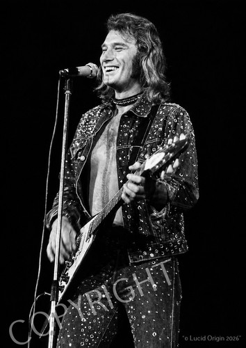Photo johnny hallyday - a4,
