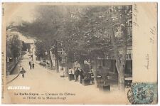 La roche guyon (95) l avenue du château envoyée en 1906 Fossés St Marcel paris