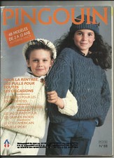 LIVRE CATALOGUE TRICOT ENFANTS HOMME PINGOUIN N° 88 