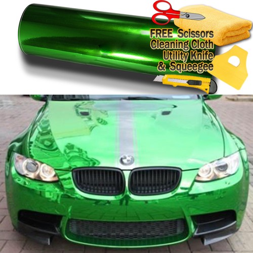 Green chrome mirror - 48",