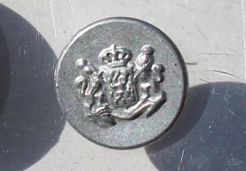 Rare bouton uniforme - bouton, militaire