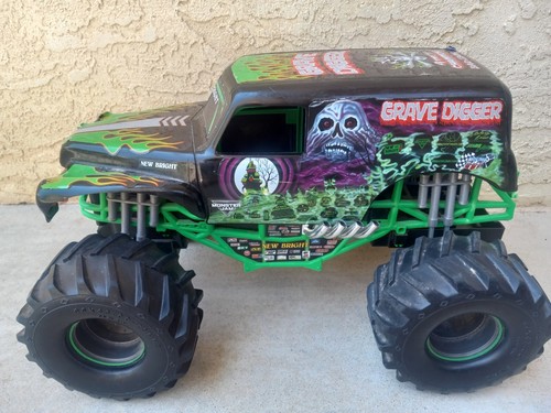 New bright grave digger - new,