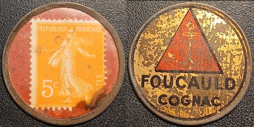 Timbre monnaie foucauld - monnaie,