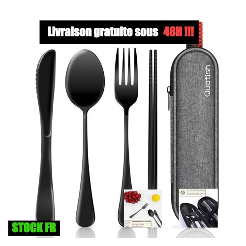 Set couverts portable quatish - set,