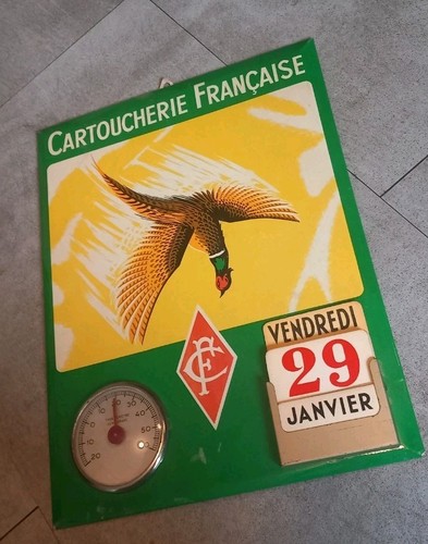 Calendrier vintage baromètre - calendrier,