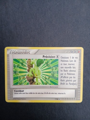 Carte pokémon précision - carte,