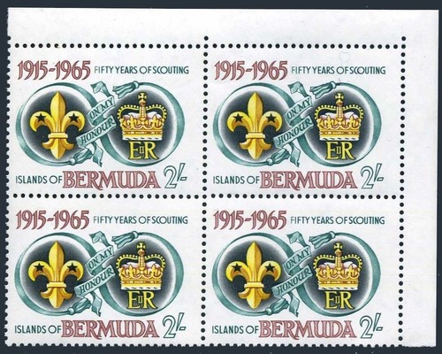 Bermuda 198 block mnh - bermuda, block/4,mnh.michel