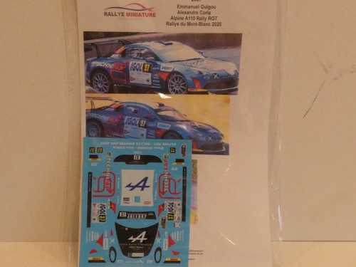 Décalcomanie alpine a110 - décalcomanie,