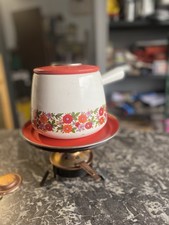 Service A Fondue Bourguignonne Vintage + Fourchette A Fondue Cousances