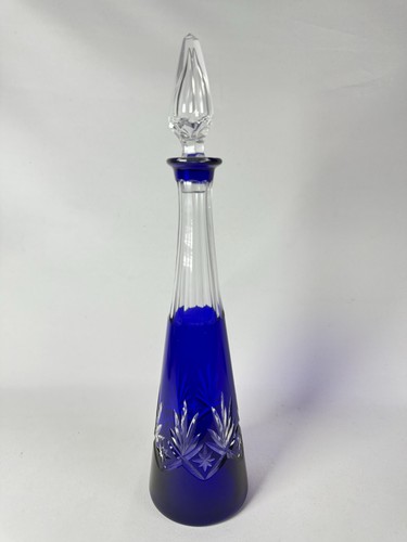 Carafe cristal taillé - en,