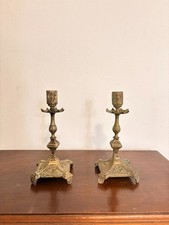 Ancien Paire de Bougeoir