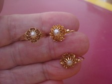 DEMI PARURE BAGUE ET BOUCLES
