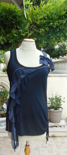 Haut debardeur tunique - ,
